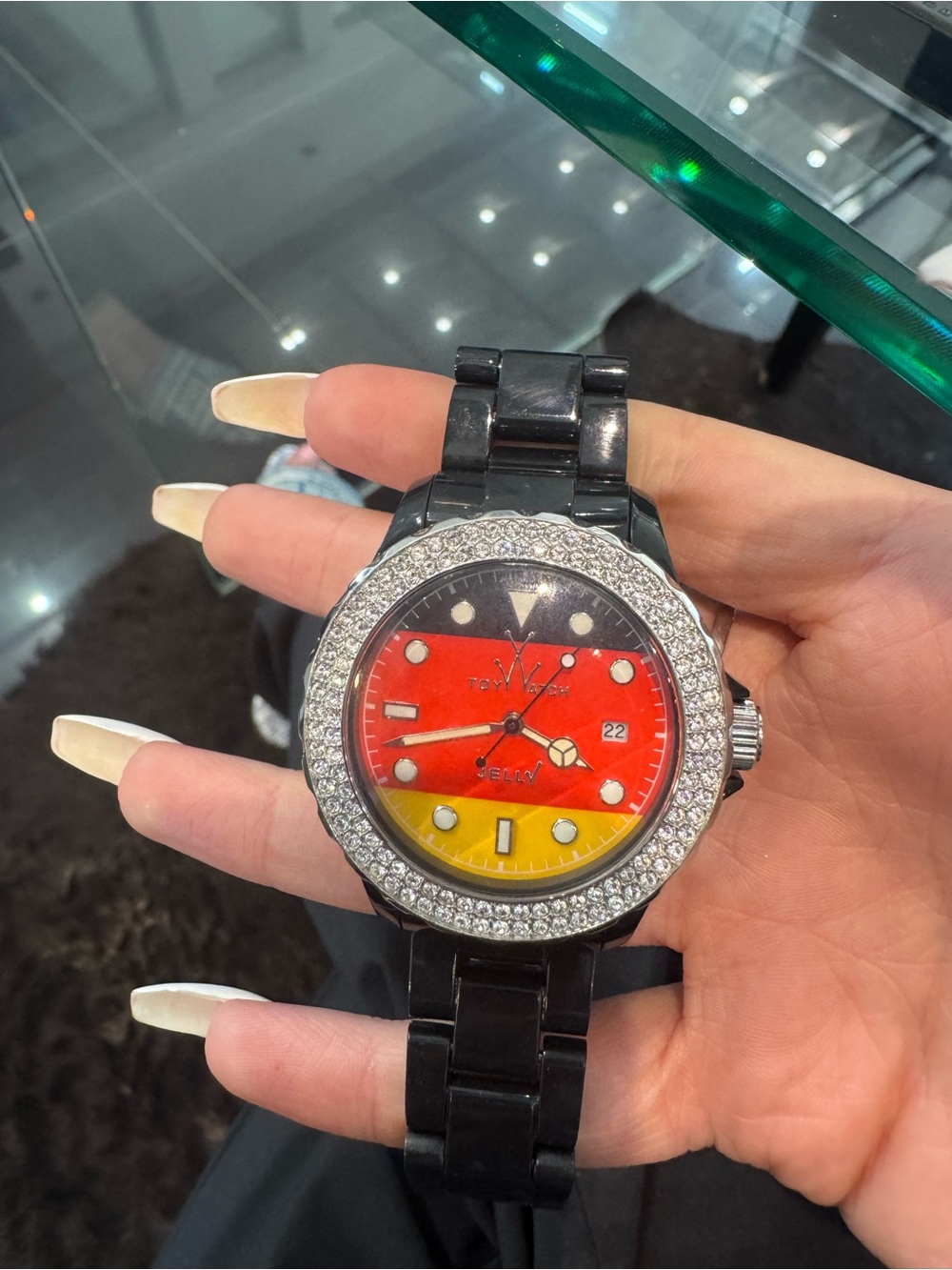 New ToyWatch Jelly Flag Germany Edition Watch